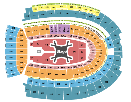 Ohio Stadium Seating Chart: Luke Combs
