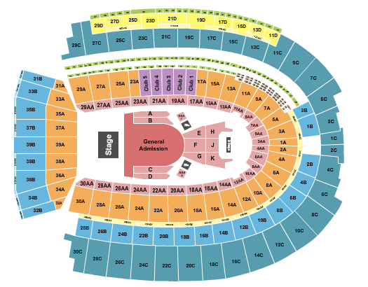 Ohio Stadium Seating Chart: Twenty One Pilots