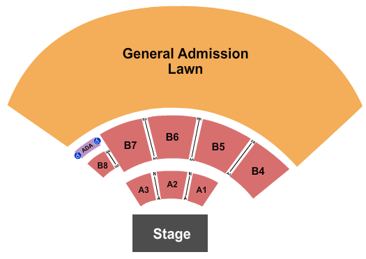 Oklahoma City Zoo Amphitheatre Seating Chart: Goo Goo Dolls