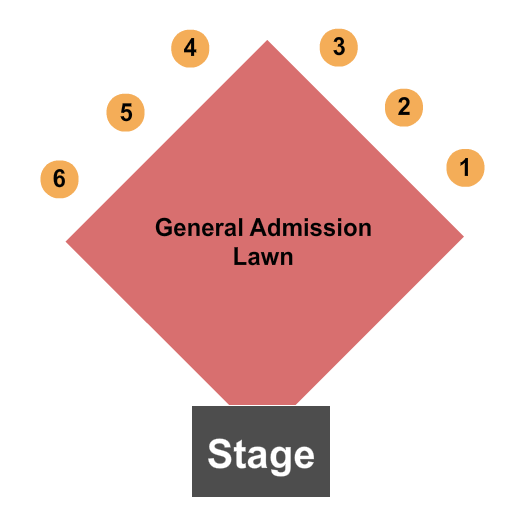 Oklahoma Shakespeare Seating Chart: GA/Tables