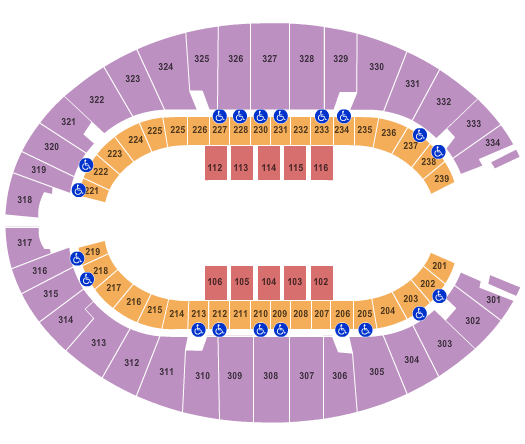 Jim Norick Arena Seating Chart