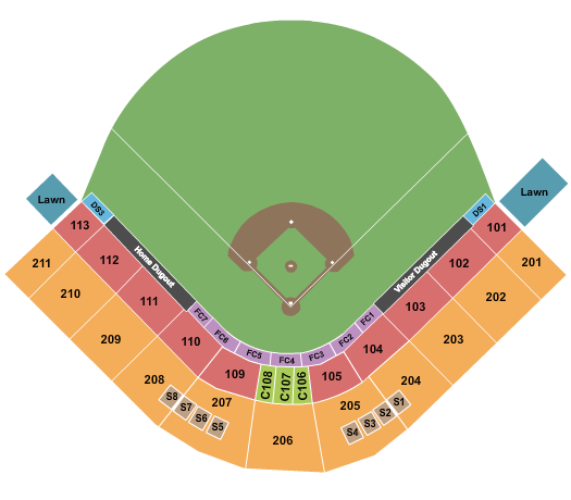 Tamu Baseball Seating Chart