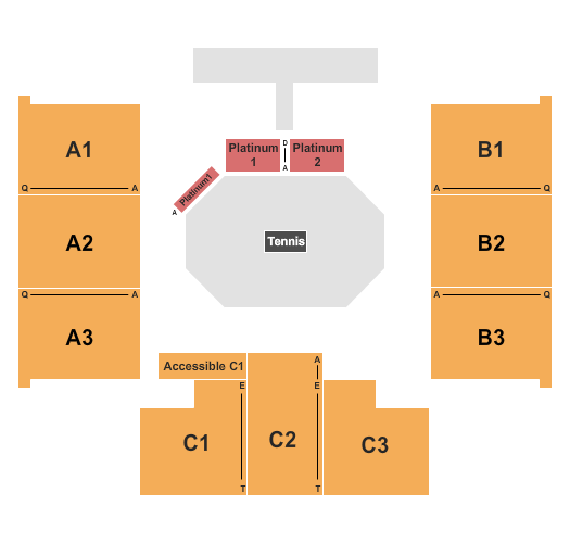 Ontario Convention Center Seating Chart: Table Tennis