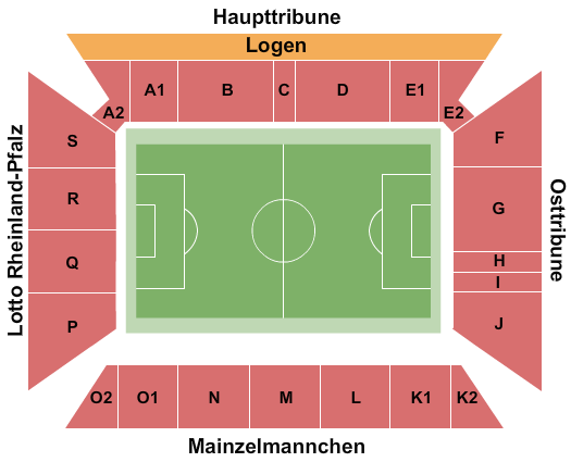 Mewa Arena Seating Chart