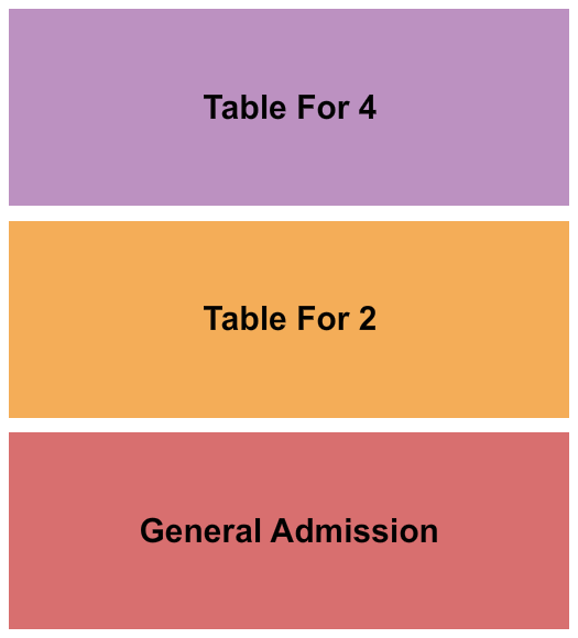 Open Chord Music Seating Chart: GA/2/4