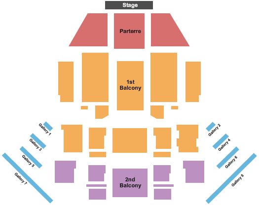 Terrace Theater Kennedy Center Seating Chart