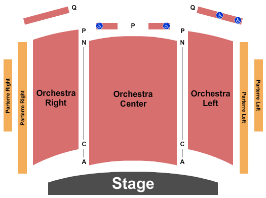 Opperman Music Hall Seating Chart: Endstage