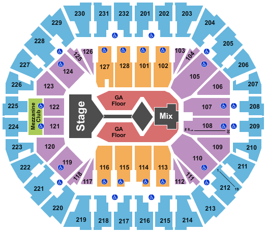 Bts Chicago Seating Chart 2018