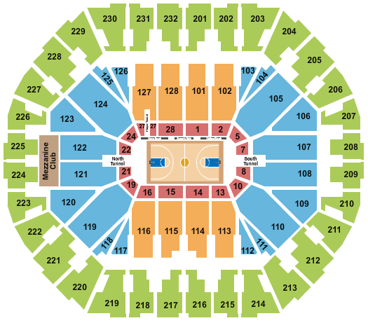 Oracle Warriors Seating Chart