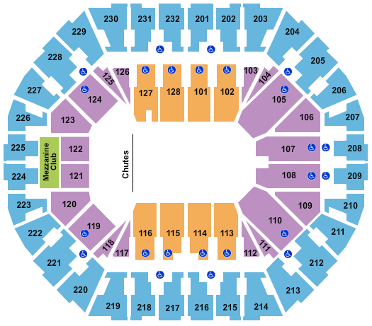 Reno Rodeo Outdoor Arena Seating Chart