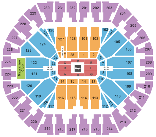 prince oracle arena tickets prince march 04 tickets at oracle seating chart