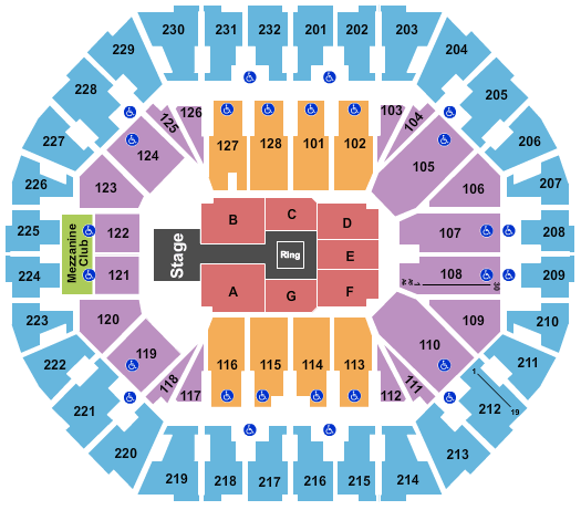 Buy WWE Tickets, Seating Charts for Events | TicketSmarter