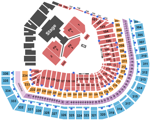 Oracle Park Seating Chart: Stray Kids