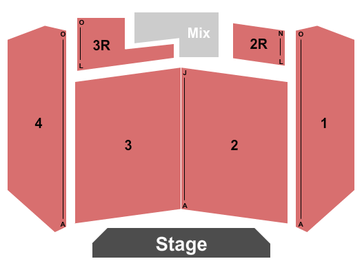 Orange Blossom Opry Seating Chart: Endstage 3R