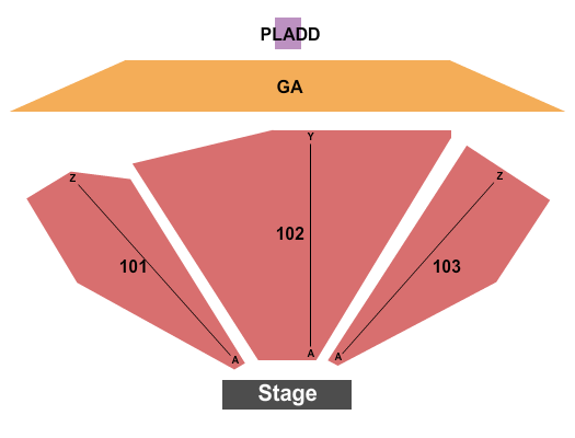 The Hangar at Orange County Fair & Exposition Center Seating Chart: Endstage GA 2