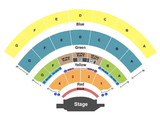 Oregon State Fairgrounds Seating Chart: Endstage 3