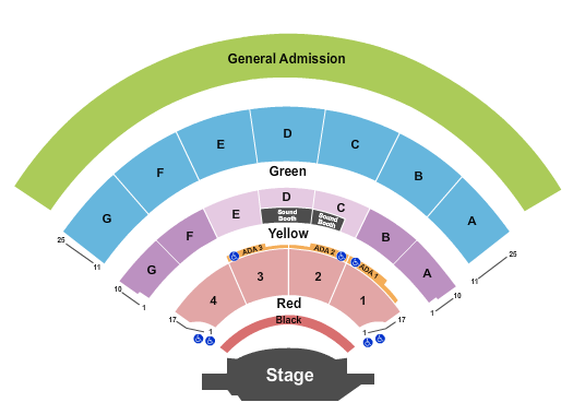Oregon State Fairgrounds Seating Chart: Endstage VIP Plus