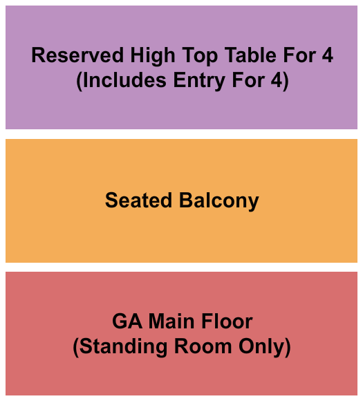 Oriental Theater Seating Chart