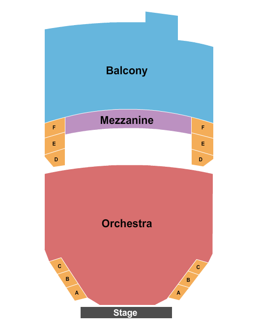 Orpheum Theatre - Boston Seating Chart: Endstage 3