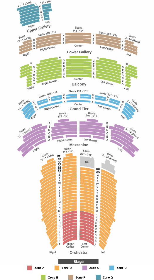 New Daisy Theatre Memphis Seating Chart