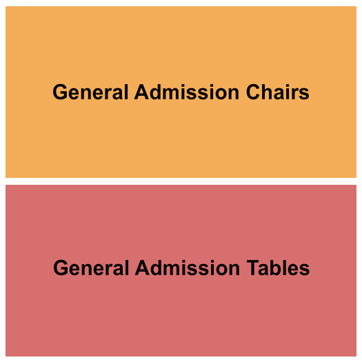 Oshkosh Arena Seating Chart: GA Tables/Chair