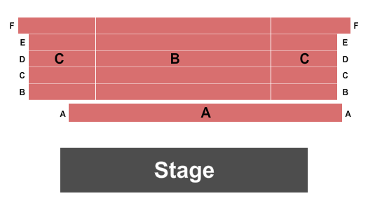 Out Front Theatre Company Seating Chart: Endstage
