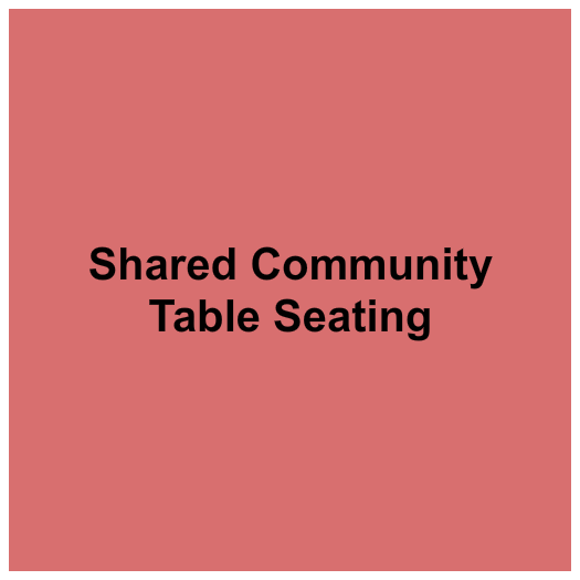 Outdoors at Rancho Nicasio Seating Chart: Shared Table
