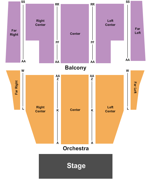 Oxnard Performing Arts Center Map