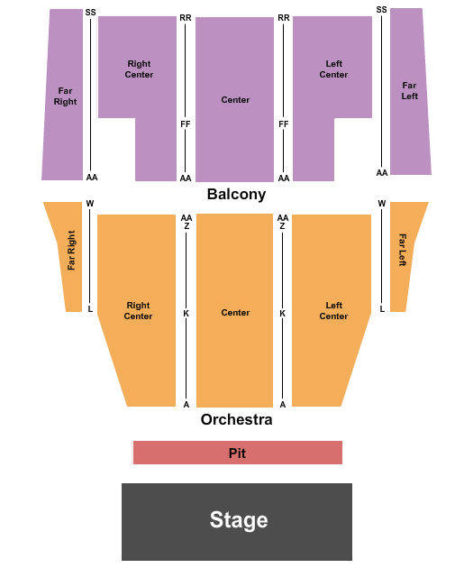 Oxnard Levity Live Seating Chart