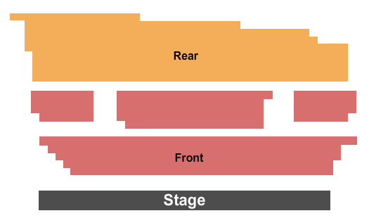 PAC Concert Hall Map