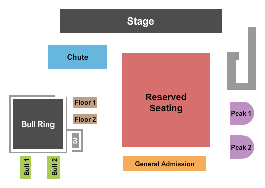 PBR Big Sky Seating Chart: Reserved & GA