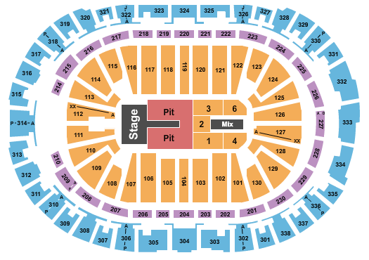 Pnc Seating Chart Nj