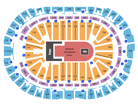 Pnc Arena Concert Seating Chart