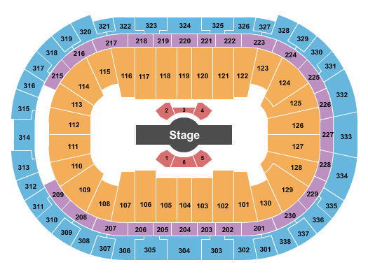 PNC Arena Seating Chart: Cirque Corteo