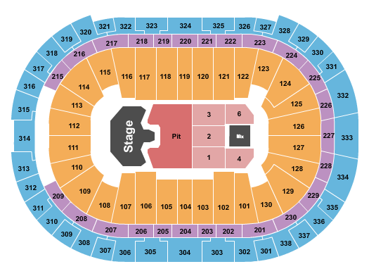 Lenovo Center Seating Chart: Ghost