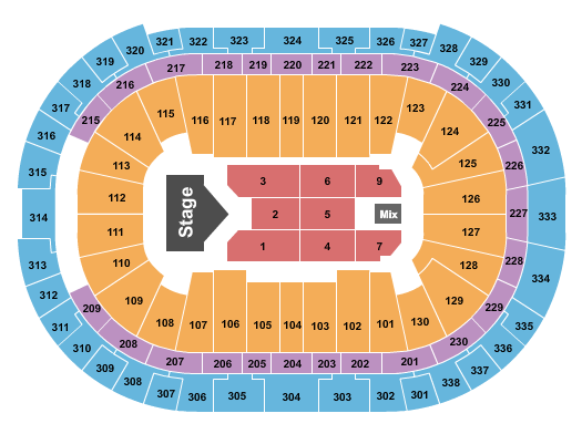 PNC Arena Seating Chart: Jelly Roll