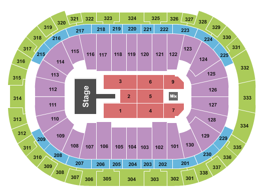 Lenovo Center Seating Chart: Jhene Aiko