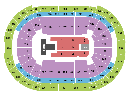 Lenovo Center Seating Chart: Maveric City Music