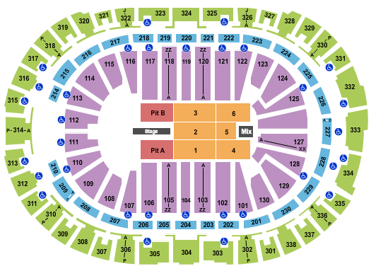 Hurricanes Arena Seating Chart