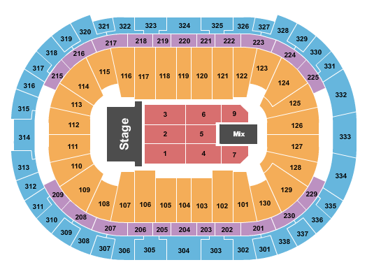 Lenovo Center Seating Chart: TSO 2024