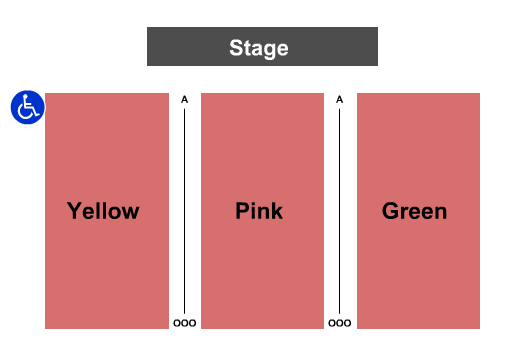 PNC Waterside Pavilion Seating Chart: End Stage