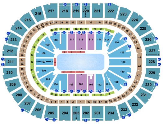 PPG Paints Arena Seating Chart: Disney On Ice 2