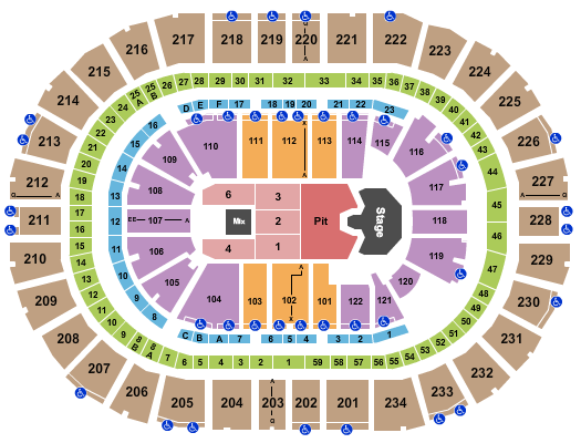 PPG Paints Arena Seating Chart: Ghost