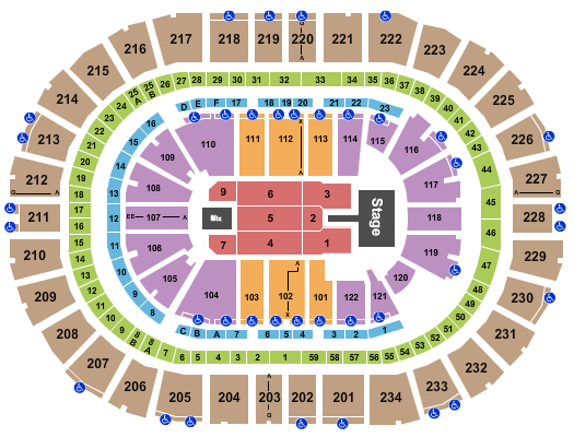 PPG Paints Arena Seating Chart: Jhene Aiko