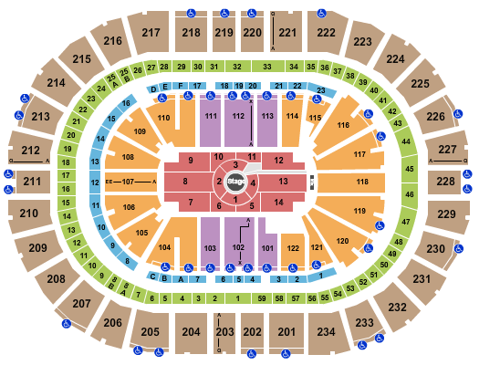 PPG Paints Arena Seating Chart: Nate Bargatze