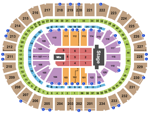 PPG Paints Arena Seating Chart: TSO