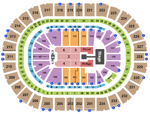 PPG Paints Arena Seating Chart: Sombr