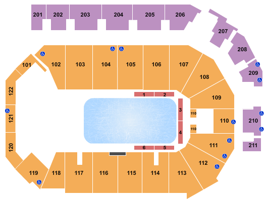 PPL Center Seating Chart: Crystal