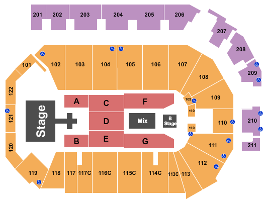 PPL Center Seating Chart: Def Leppard