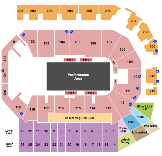 Disney On Ice Tickets Seating Chart PPL Center Jurassic World